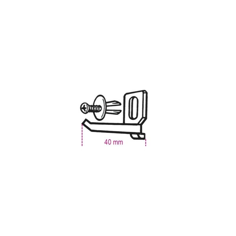 BETA Kit de gancho + tornillo para muebles de taller - motoscamaralweb.com