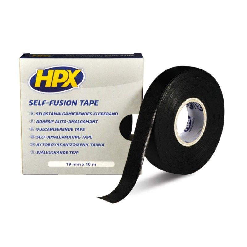 Cinta adhesiva vulcanizante HPX negro - motoscamaralweb.com