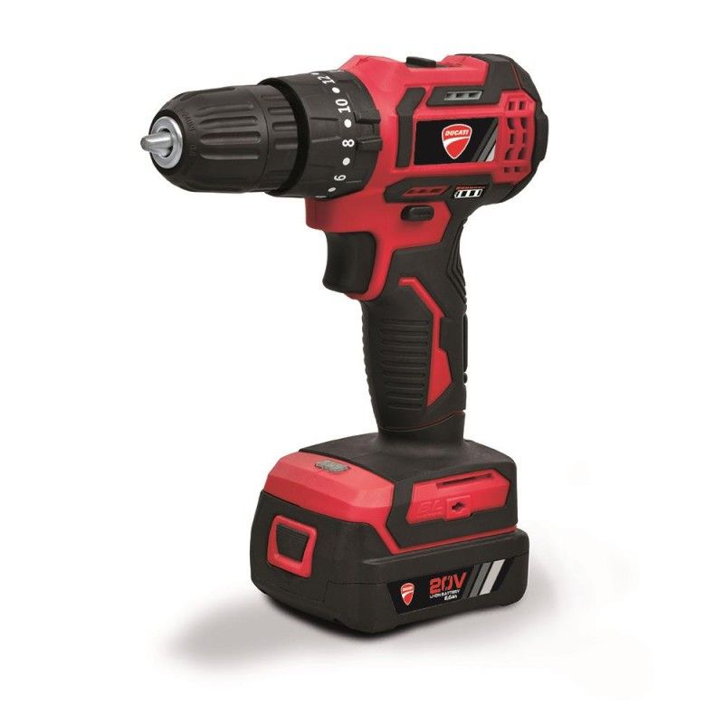 TALADRO DE IMPACTO LITIO DUCATI DID1020L 20V (BAT. 2.0 AH + CARGADOR N