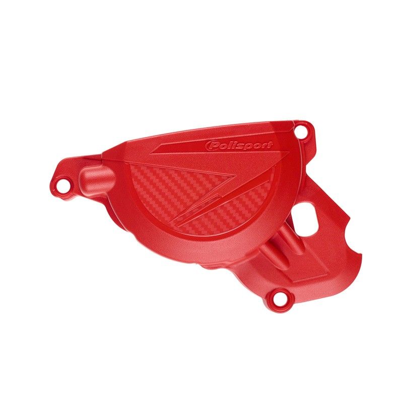 Protector tapa de encendido POLISPORT rojo Beta RR - motoscamaralweb.com
