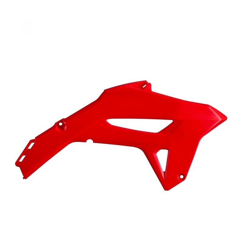 Tapas de radiador Polisport CRF450R. rojo - motoscamaralweb.com