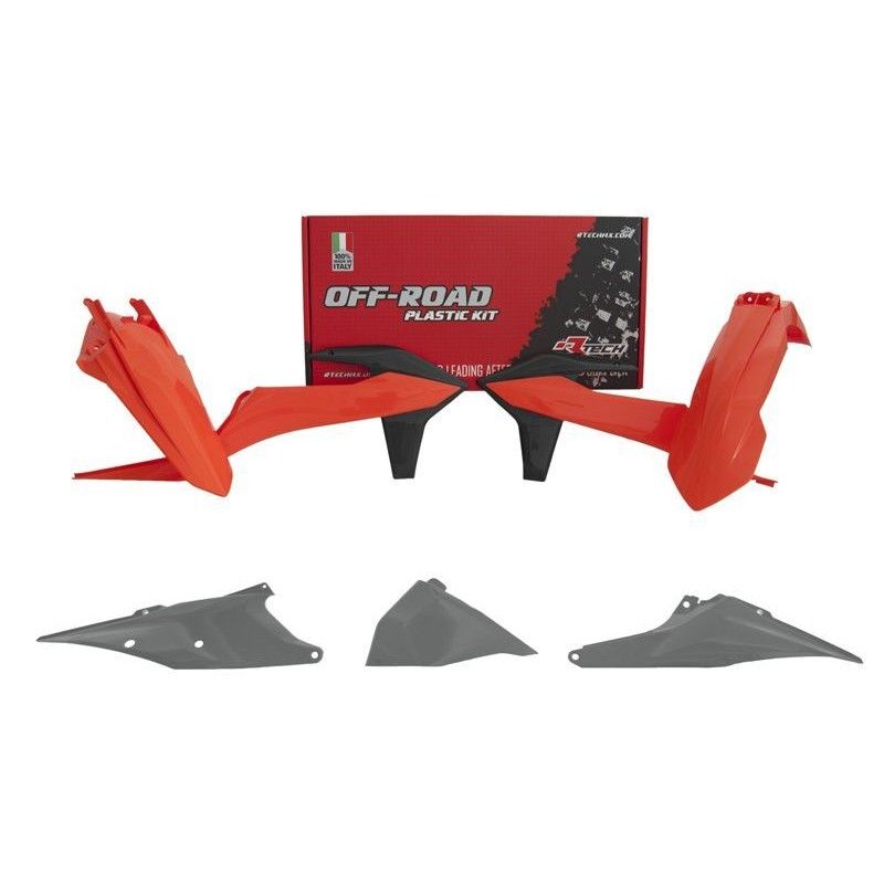 Kit de plástica RACETECH (5 piezas) - Color OEM - motoscamaralweb.com