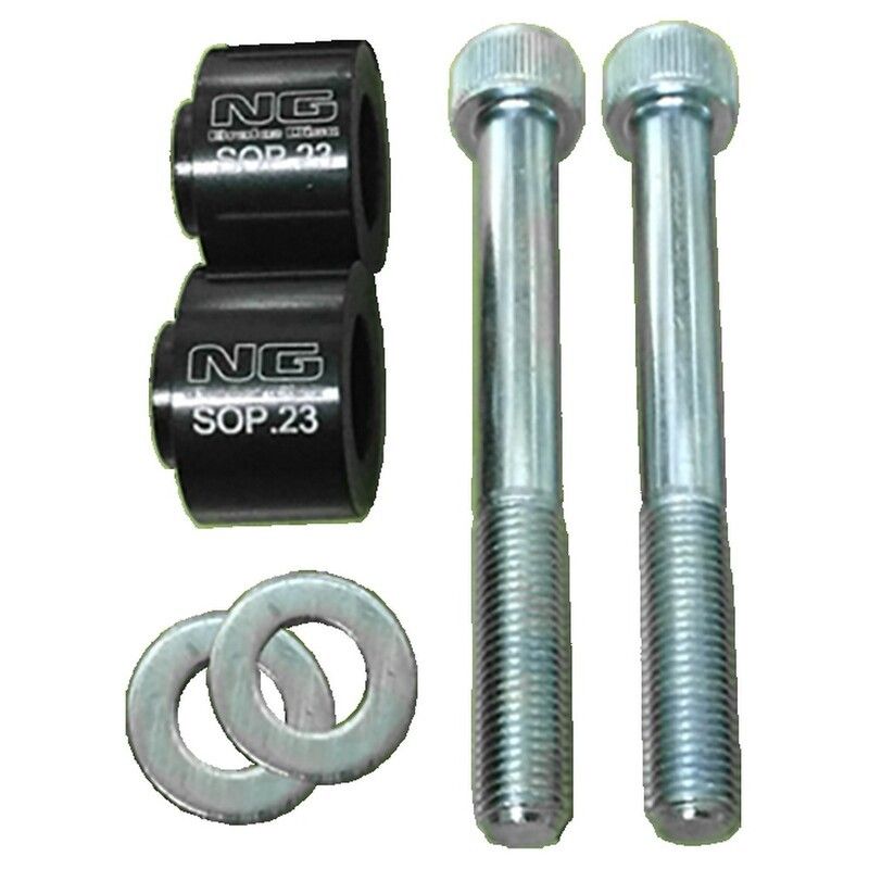 Adaptador de pinza para kit Oversize NG K23 - motoscamaralweb.com