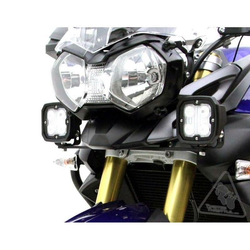 Soporte de luces Denali para Triumph Tiger 800 - motoscamaralweb.com