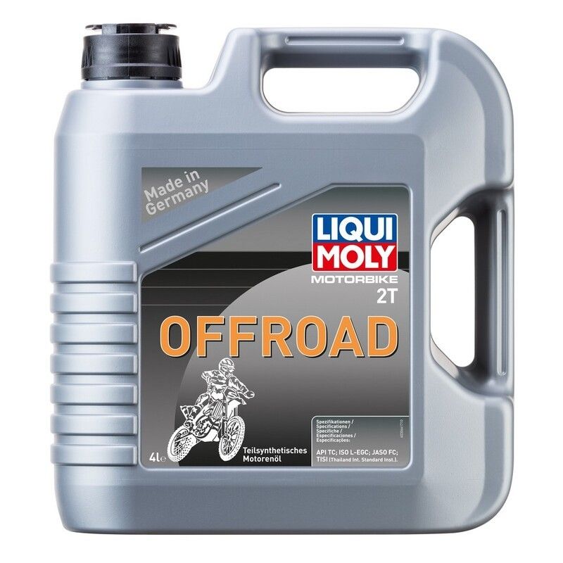 Garrafa 4L de aceite Liqui Moly 2T OFFROAD - motoscamaralweb.com