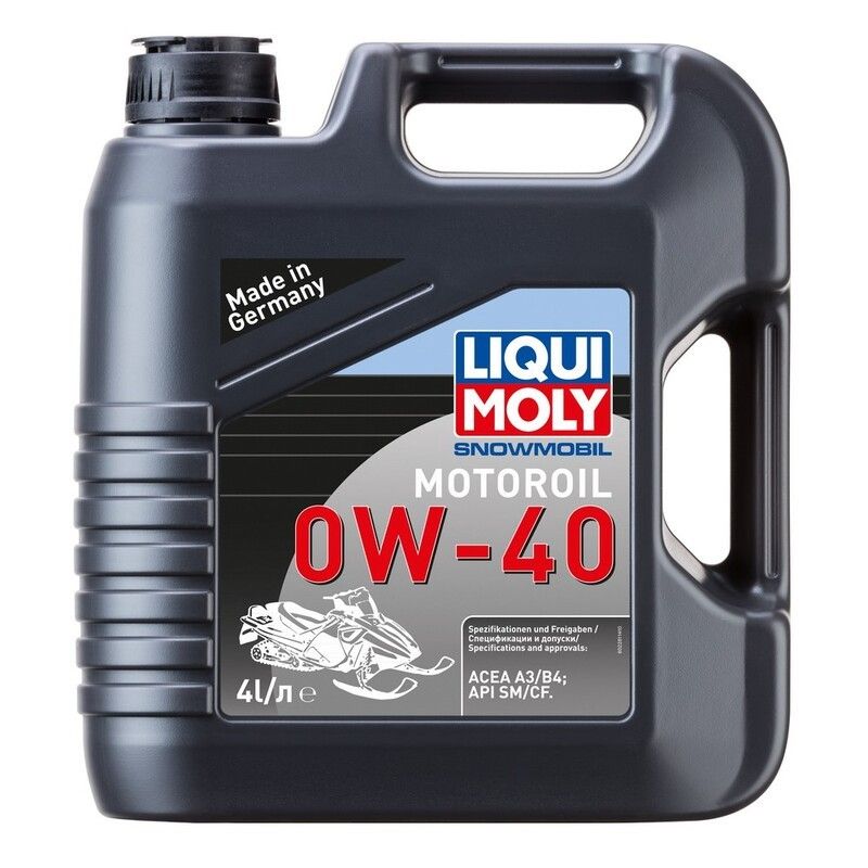 Garrafa 4L de aceite Liqui Moly SNOWMOBIL 100% sintético 0W-40 - motoscamaralweb.com