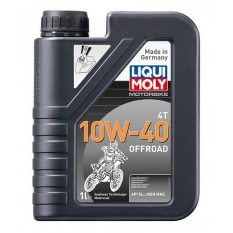 Botella de 1L aceite Liqui Moly HC sintético 10W-40 Off road - motoscamaralweb.com