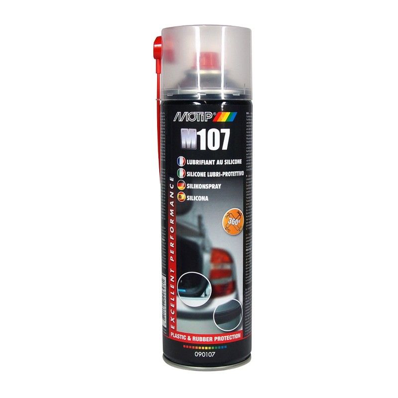 Limpiador silicona MOTIP 500ML - motoscamaralweb.com
