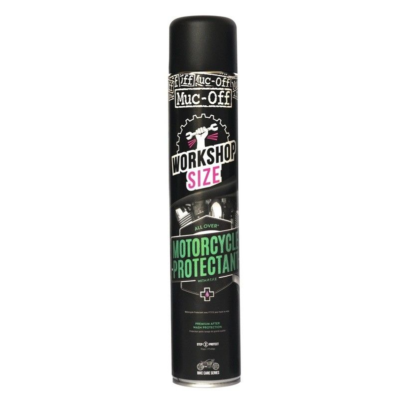 Spray protector con PTFE (teflón) MUC-OFF Motorcycle Protectant para taller. 750 ml - motoscamaralweb.com