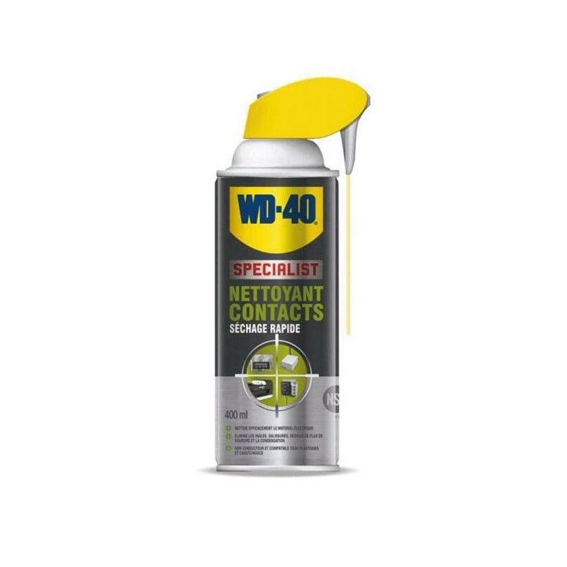 Limpia contactos WD-40 Specialist® - Spray 400ml - motoscamaralweb.com