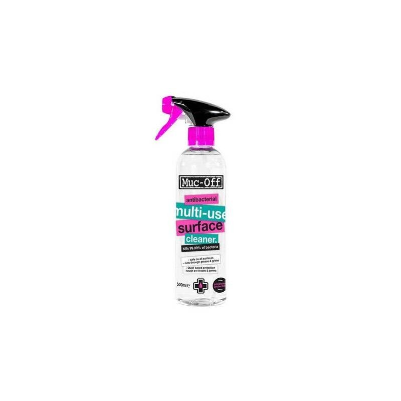 Limpiador antibacteriano desinfectante multiusos MUC-OFF. 500 ml - motoscamaralweb.com
