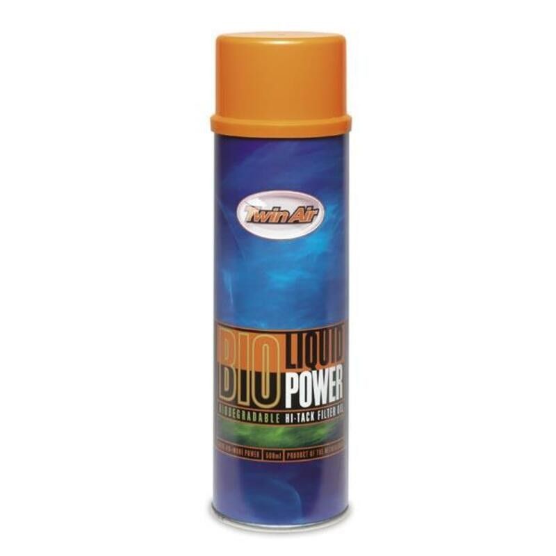 Aceite para filtros de aire TWIN AIR Bio Liquid Power - spray 500ml - motoscamaralweb.com