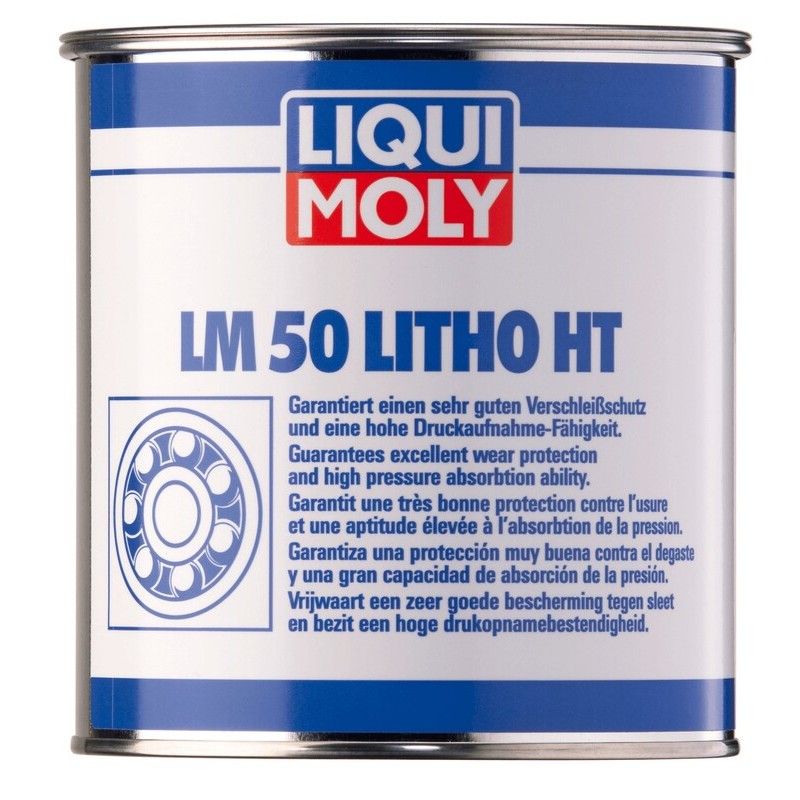 Lata 1kg de grasa de litio Liqui Moly LM 50 LITHO HT - motoscamaralweb.com