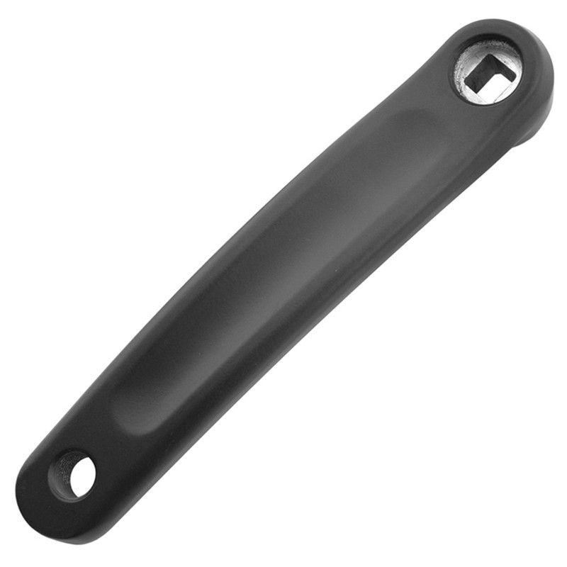 PROWHEEL Biela izquierda de bicicleta Aluminio negro 175mm Eje cuadrado - motoscamaralweb.com