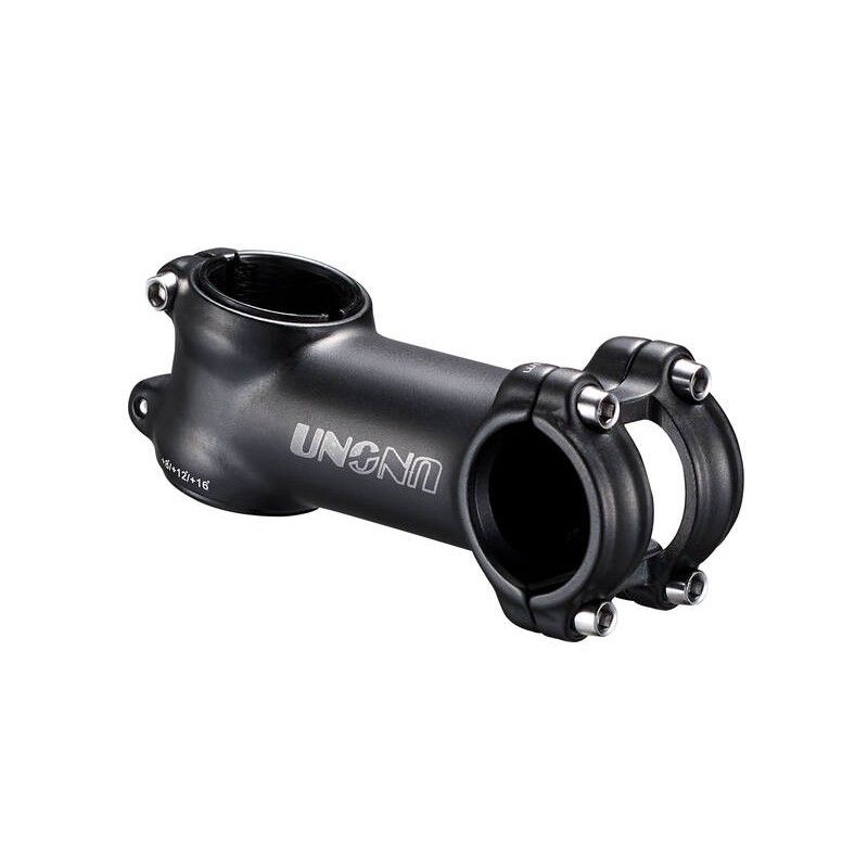 Potencia para bicicleta ±8°/12°/16° UNO - 70 mm negro - motoscamaralweb.com