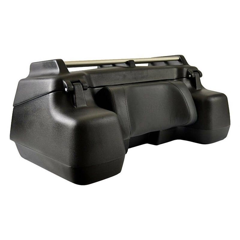 KIMPEX Cargo Deluxe Rear Cargo Box ATV - Black - motoscamaralweb.com