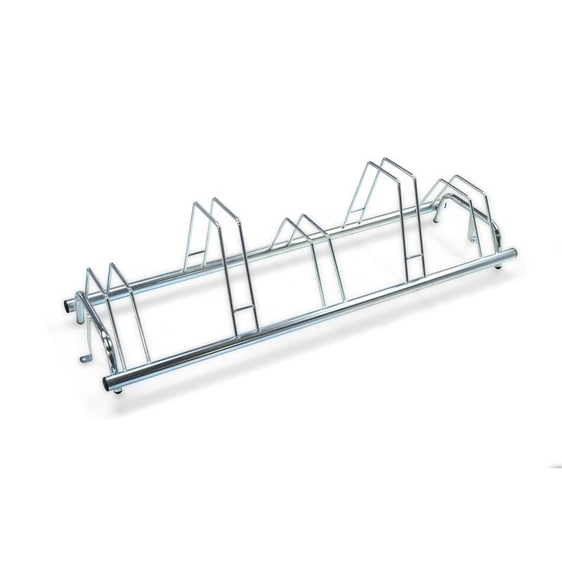 Soporte fijación al suelo para 5 bicis - motoscamaralweb.com
