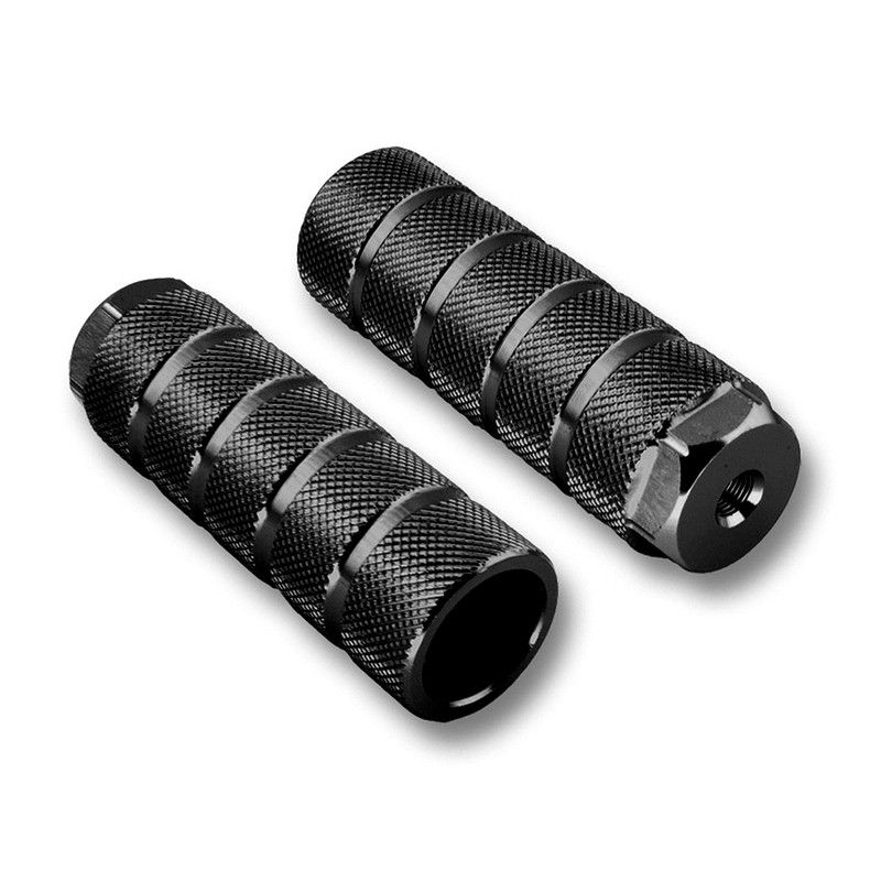 Juego reposapies bicicleta 26T. BMX. Negro - motoscamaralweb.com