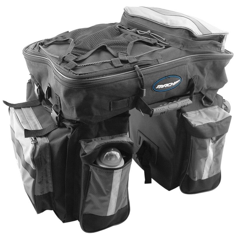 V BIKE Alforjas de bicicleta 64L. Oversize y extra-reforzada - motoscamaralweb.com