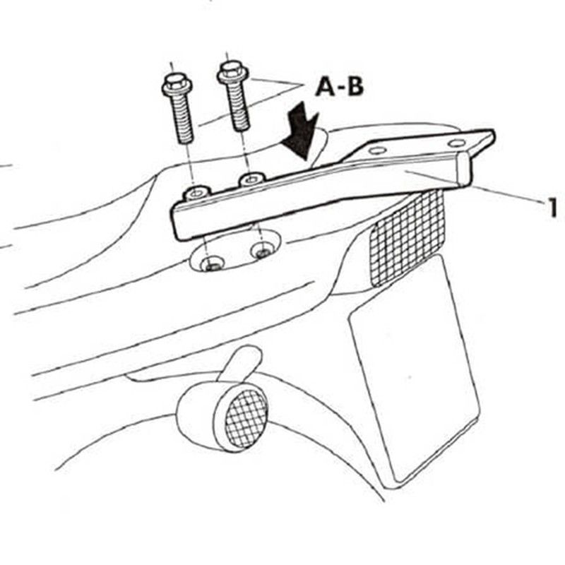 Fijaciones Top SHAD YAM.FZS 600 FACER98 - motoscamaralweb.com