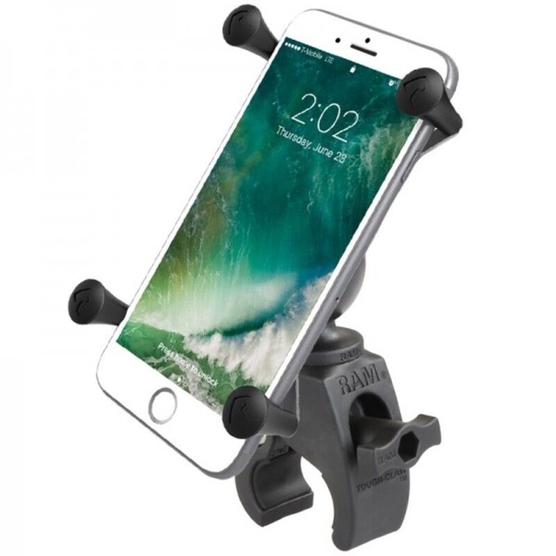 Pack completo RAM MOUNTS X-Grip® soporte Snap-Link™ Tough-Claw™ - Smartphones L/XL - motoscamaralweb.com