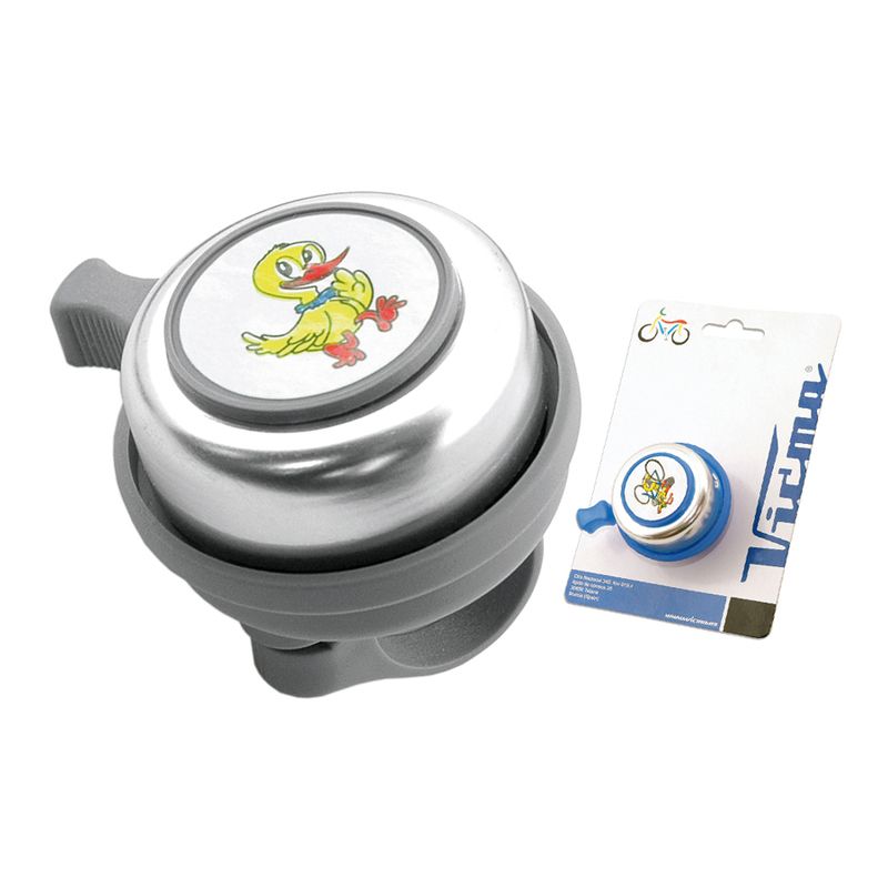 Timbre rin-rin Aluminio 45mm. Plata - motoscamaralweb.com