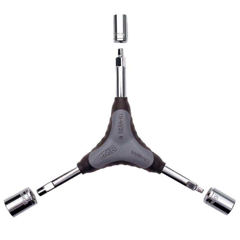 Llave Y Allen 6 en 1. 4/5/6-8/10/12mm Super B - REF TB-YY25 - motoscamaralweb.com