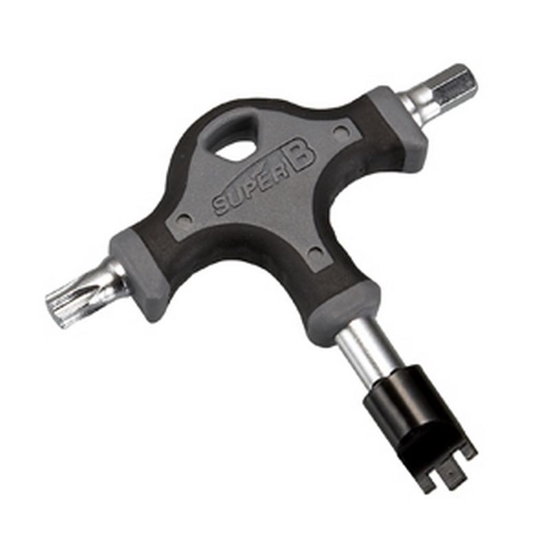 Llave T. T40-Allen 6mm. + Llave plato Super B - REF TB-TH20 - motoscamaralweb.com