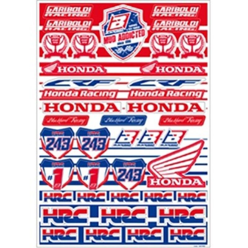 Kit Adhesivos Blackbird Réplica Honda Gariboldi 2016 5076G1 - motoscamaralweb.com