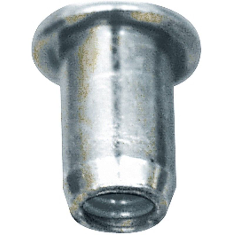 Tuerca remachables lisa de acero M4 20uds - motoscamaralweb.com