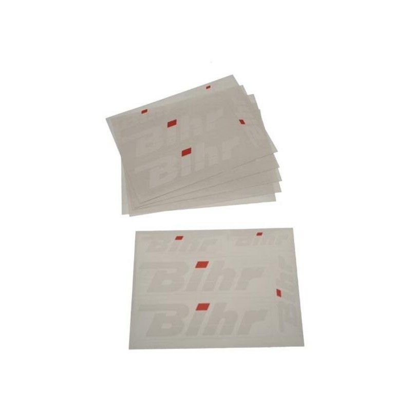 Hoja de Adhesivos BIHR Blanco - motoscamaralweb.com