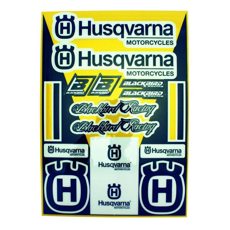 Kit Adhesivos Universal Blackbird Husqvarna 5602 - motoscamaralweb.com
