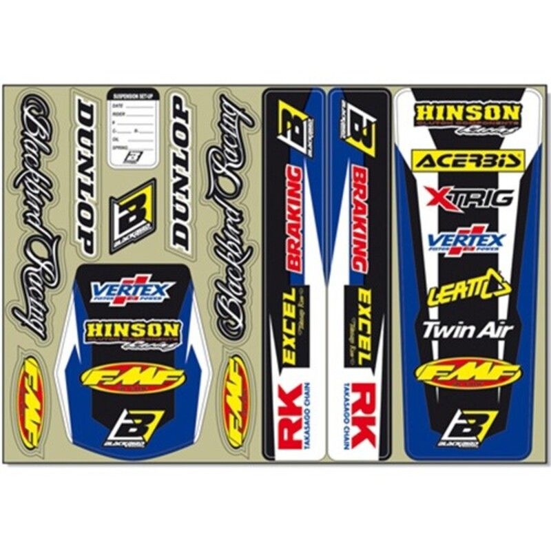 Kit Adhesivos Blackbird Standard Yamaha 5241 - motoscamaralweb.com