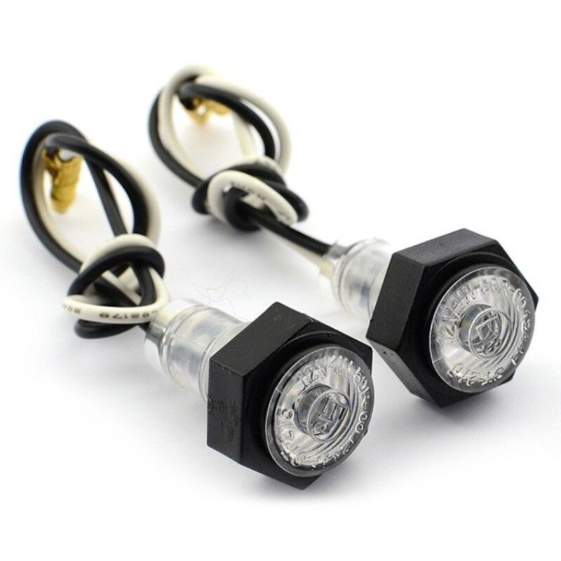 Micro luces de posición blanca 1 led 1W V PARTS - motoscamaralweb.com