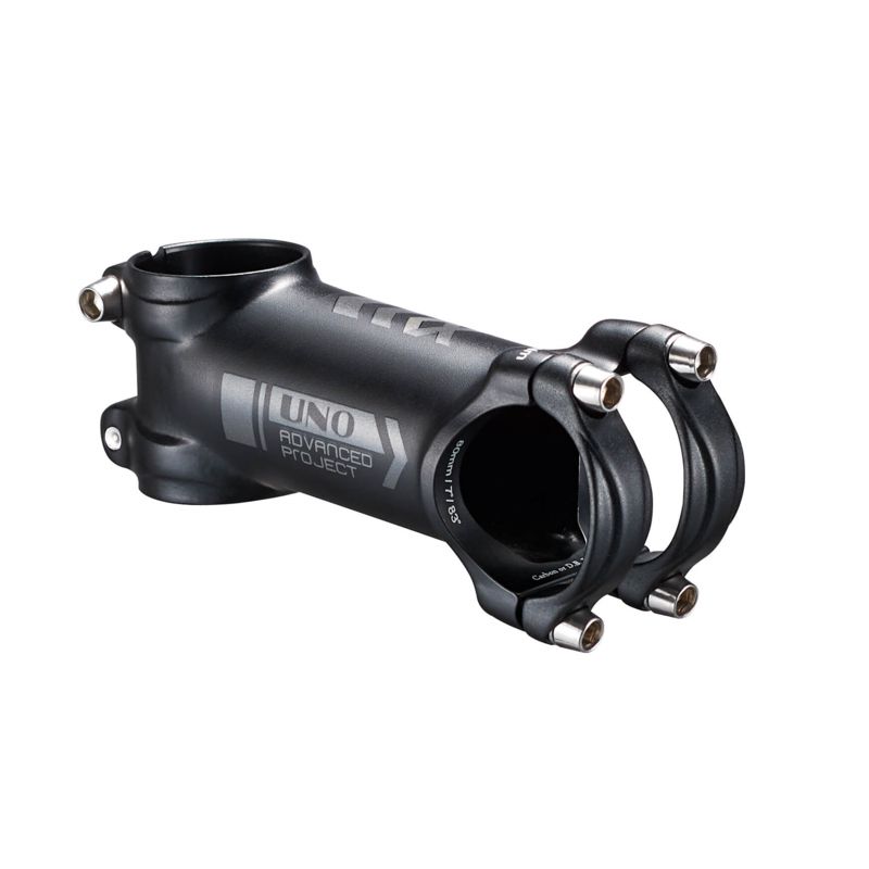 Potencia para bicicleta ±7° UNO Serie 7 - 90 mm negro - motoscamaralweb.com