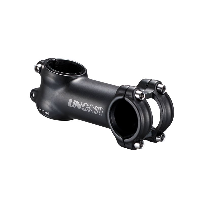 Potencia para bicicleta ± 8°/12°/16° UNO - 110 mm negro - motoscamaralweb.com