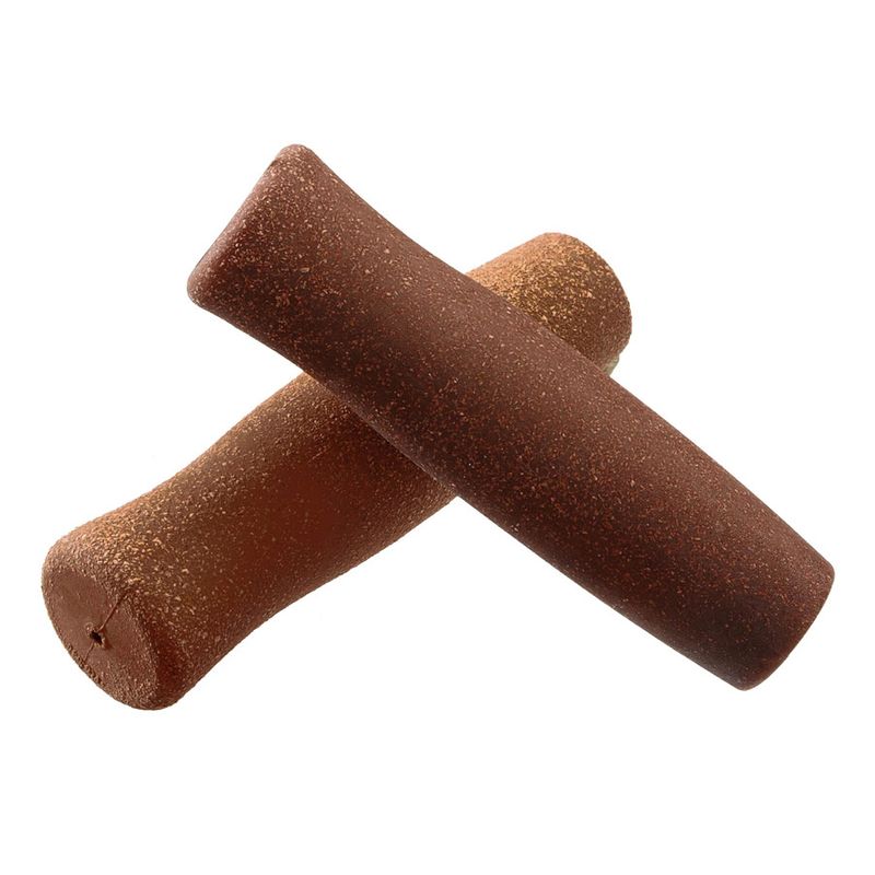 Par puños bici VELO corcho 127mm cerrados chocolate - motoscamaralweb.com