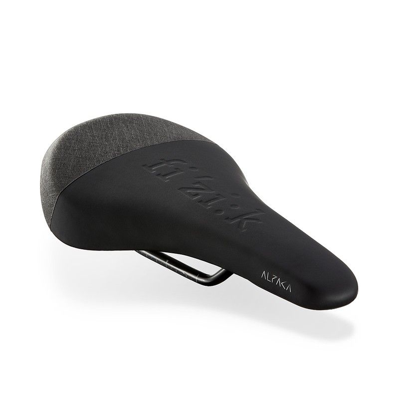 Sillín de bicicleta Fizik Gravita Alpaca X5 - Negro/Negro - 130mm - Alloy - motoscamaralweb.com