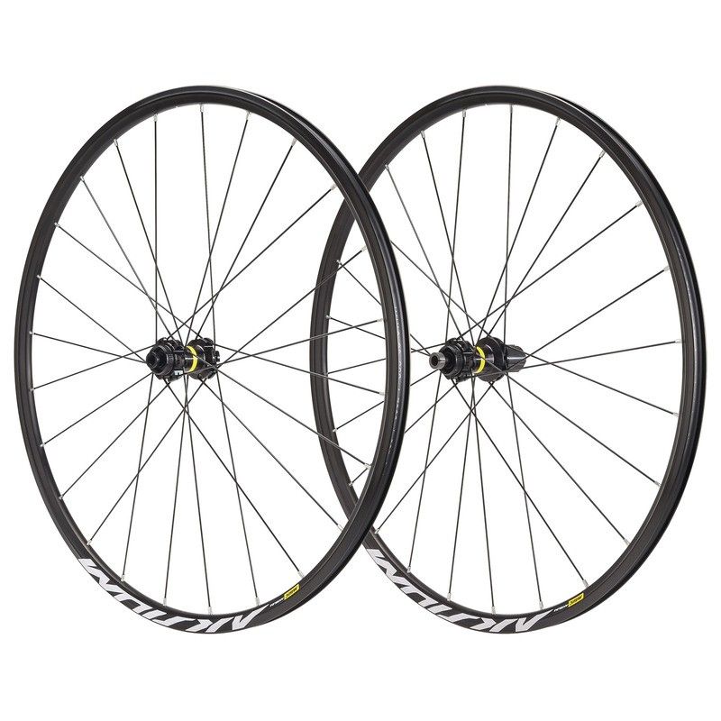 Juego de ruedas Mavic Aksium Disco Center Lock Eje pasante 12x100 - motoscamaralweb.com