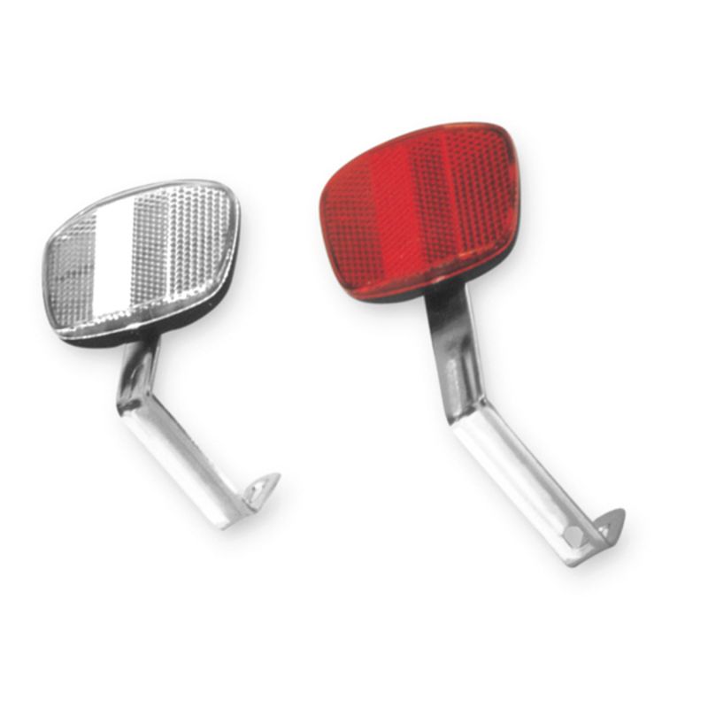 Catadióptrico BTT delantero con soporte - motoscamaralweb.com