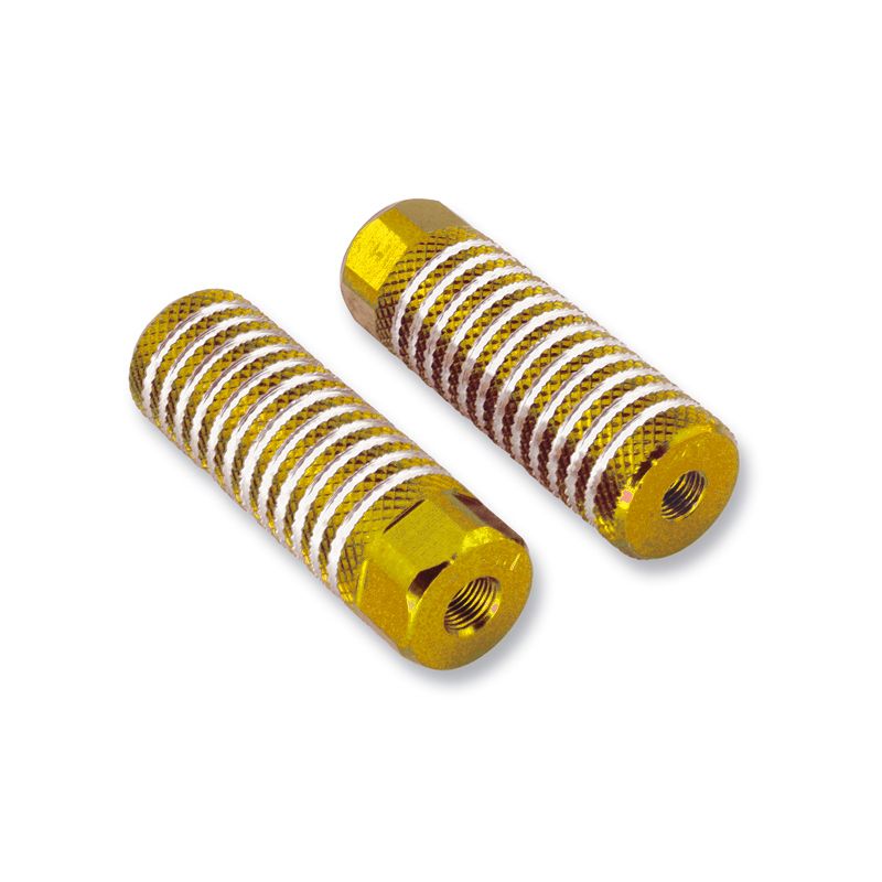 Juego de reposapies bici 24Tx26T. Oro - motoscamaralweb.com