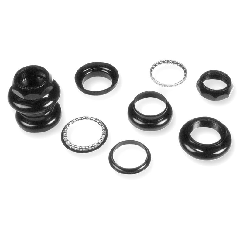 Juego direccion. Acero 1-1/8. Negro - motoscamaralweb.com