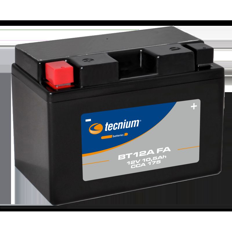 Batería TECNIUM activada BT12A - motoscamaralweb.com