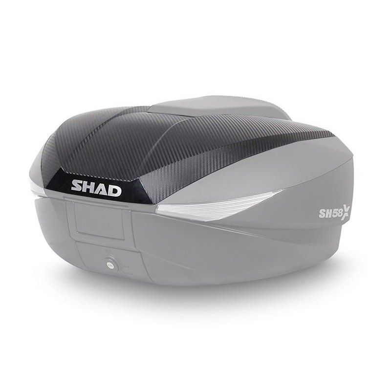Tapa SHAD carbono SH58 - motoscamaralweb.com