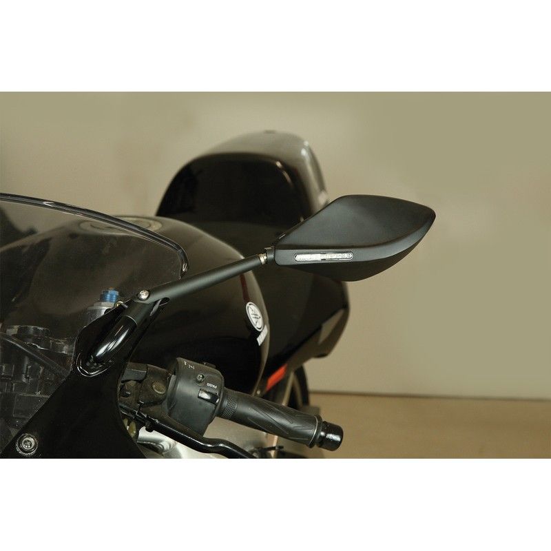 Juego de retrovisores de carenado HIGHSIDER Torezzo (con intermitente secuencial LED) - motoscamaralweb.com
