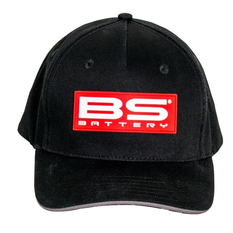 Gorra BS BATTERY BS Factory - Negro / Gris - motoscamaralweb.com