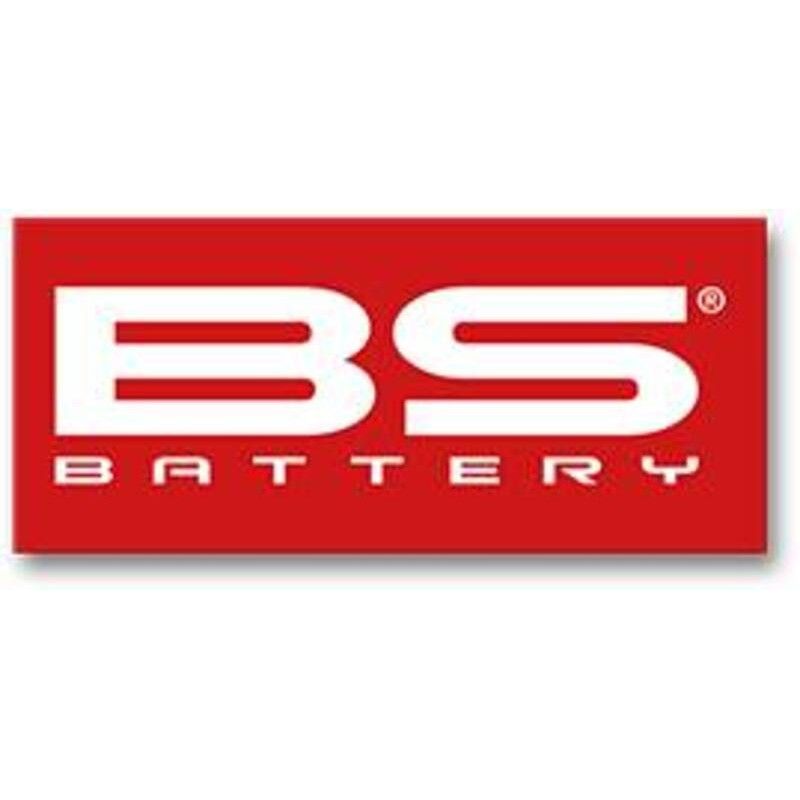 Adhesivo BS BATTERY rojo tamaño pequeño- 50 unidades - motoscamaralweb.com