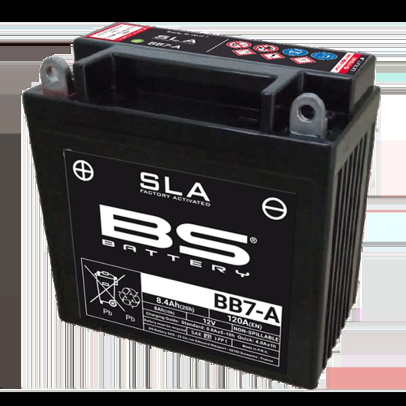 Batería BS BATTERY SLA BB7-A (FA) - motoscamaralweb.com