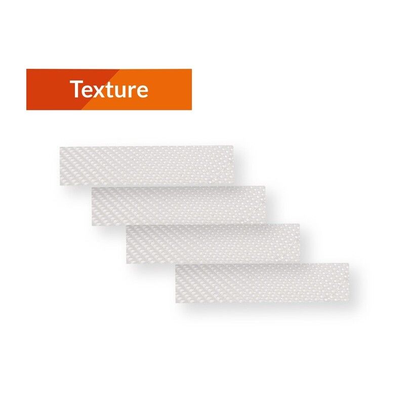 Rollo adhesivo protector de cuadro universal ALGIS texture 4PCS 11X48cm transparente - motoscamaralweb.com