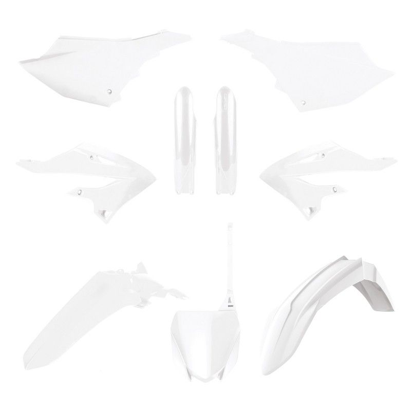 Kit de plastica POLISPORT - blanco Yamaha YZ125 / 250 - motoscamaralweb.com